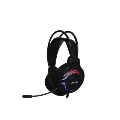 Jedel GH558 Wired RGB Gaming Headphone With ZebiTek Headphone Stand Combo - Image 2