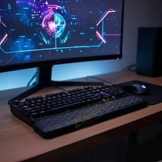 ZebiTek Honeycomb Keyboard Wrist Rest - Image 4